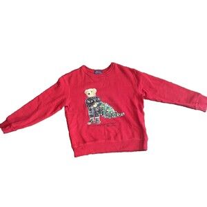 Polo Ralph Lauren Polo Bear Fleece Boys Sweatshirt Size M (10-12)